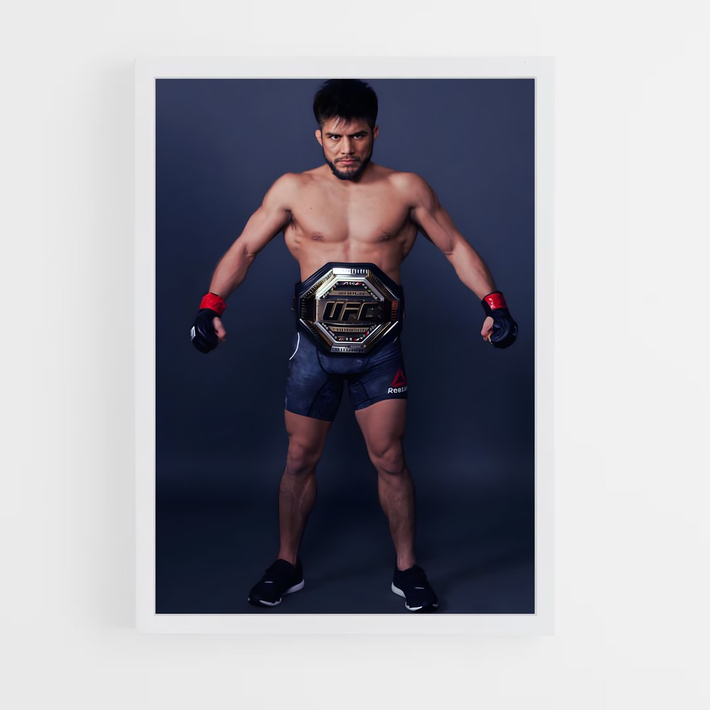Poster Champion Cejudo – affiche MMA (vue 3)